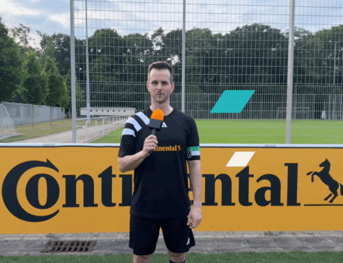 Betriebssport mit Haltung: Die Mannschaft von Continental Hannover stellt sich vor